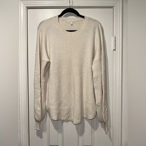Tea N Rose - Super Soft Waffle Knit Long Sleeve Sweater (Size XL)